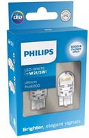 Philips Ulinon Pro6000 Si LED Pære W21/5W 6000K (2 stk.)